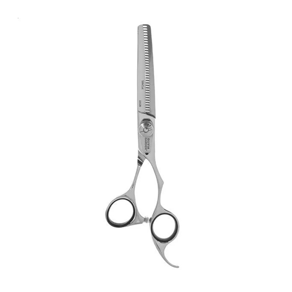 Філірувальні ножиці для стрижки Olivia Garden SilkCut 6.35 European Style з чохлом (SH-SC1PC-TR63E-BOX)